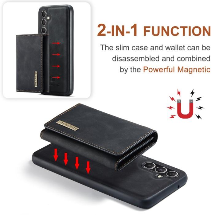 DG.MING - DG.MING M1 Series Samsung Galaxy S25+ Skal Kickstand Svart