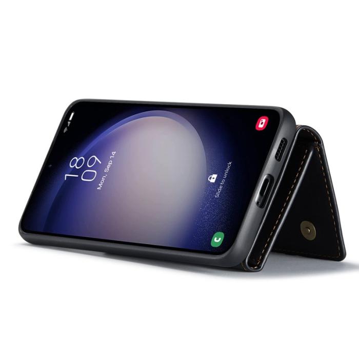 DG.MING - DG.MING M1 Series Samsung Galaxy S25 Skal med Ställ - Svart