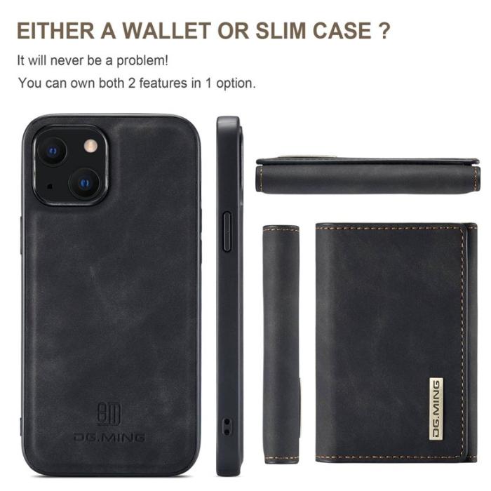 DG.MING - DG.MING M1 Series Skal för iPhone 15 - Anti-Drop - Svart