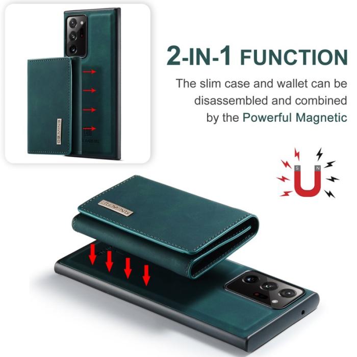 DG.MING - DG.MING M1 Series Skal med Ställ för Samsung Galaxy Note20 Ultra - Grön