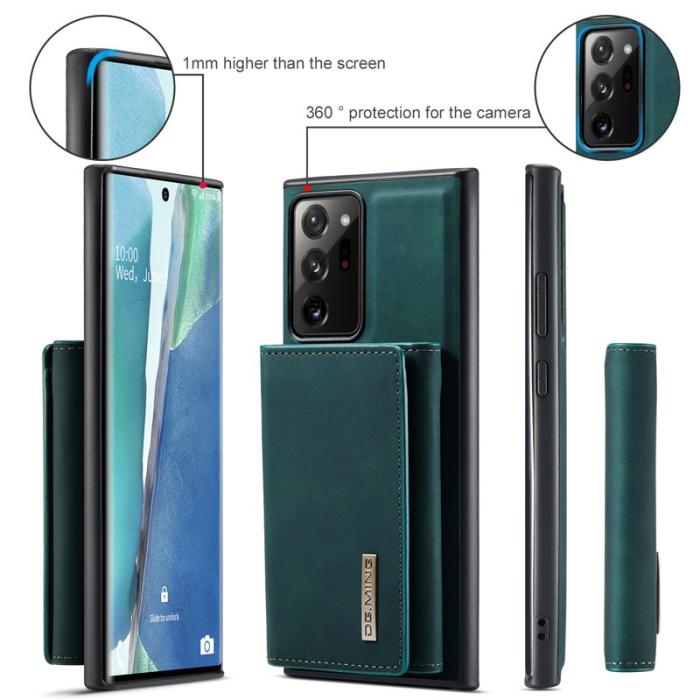 DG.MING - DG.MING M1 Series Skal med Ställ för Samsung Galaxy Note20 Ultra - Grön