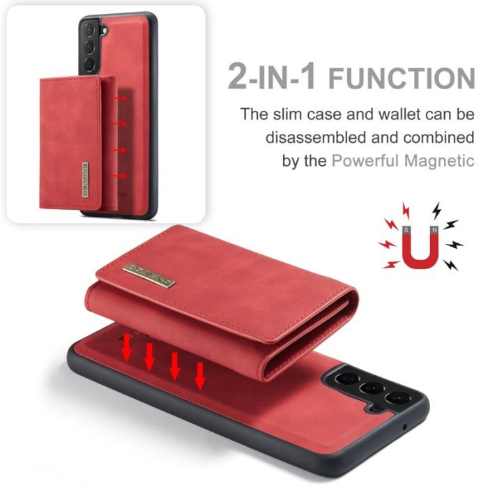 DG.MING - DG.MING M1 Series Skal till Samsung Galaxy S22 5G - Röd