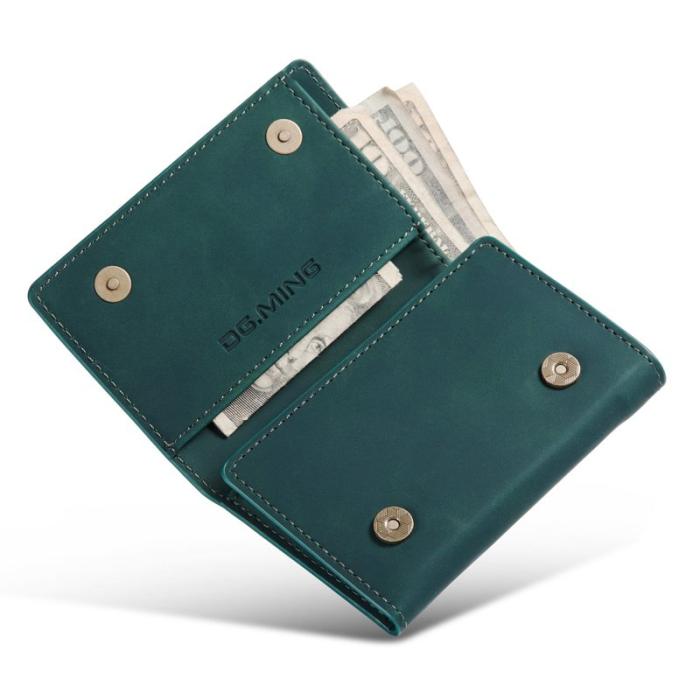 DG.MING - DG.MING M1 Series Tri-Fold Plånbok i PU-läder - Grön