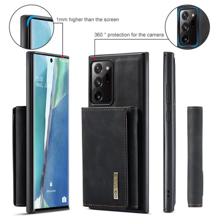 DG.MING - DG.MING M1 Skal med Ställfunktion för Samsung Galaxy Note20 Ultra - Svart