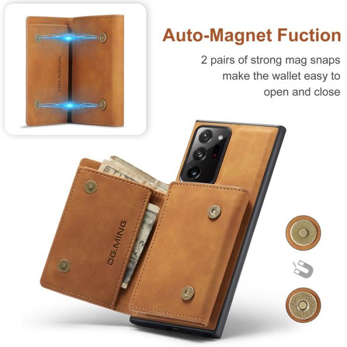 DG.MING - DG.MING M1 Skal med Ställning och Magnetficka - Brun