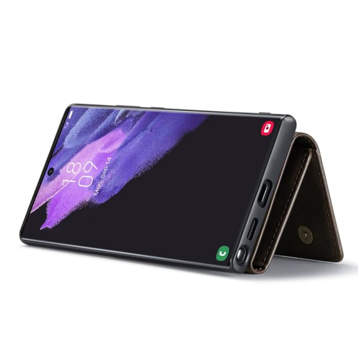 DG.MING - DG.MING M1 Wallet Fodral för Samsung Galaxy S23 Ultra - Kaffe