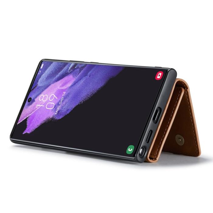 DG.MING - DG.MING M1 Wallet Fodral Samsung Galaxy S23 Ultra Brun
