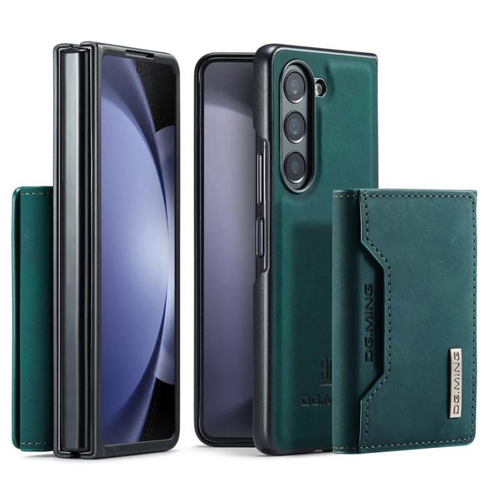 DG.MING - DG.MING M2 Kickstand Wallet Case Samsung Galaxy Z Fold5 Grön