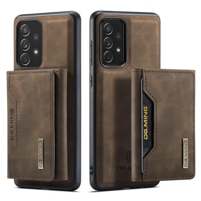 DG.MING - DG.MING M2 Series 2 i 1 Stöttåligt Fodral Samsung Galaxy A33 5G Coffee