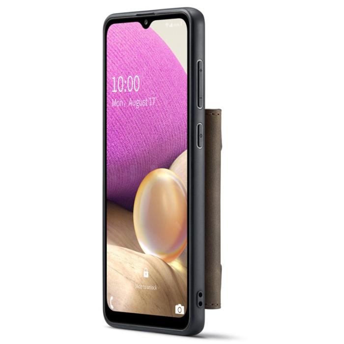 DG.MING - DG.MING M2 Series 2 i 1 Stöttåligt Fodral Samsung Galaxy A33 5G Coffee