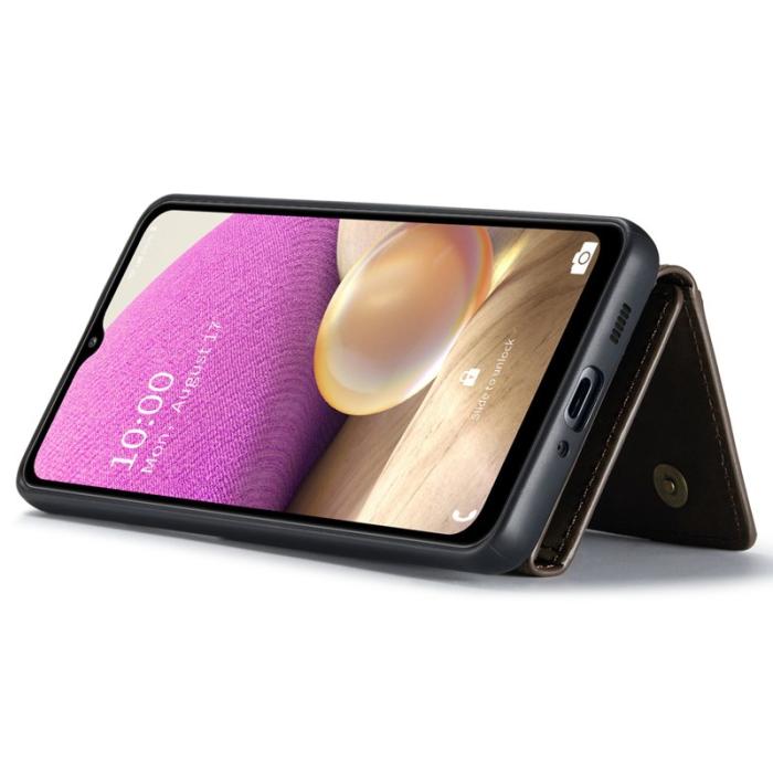 DG.MING - DG.MING M2 Series 2 i 1 Stöttåligt Fodral Samsung Galaxy A33 5G Coffee