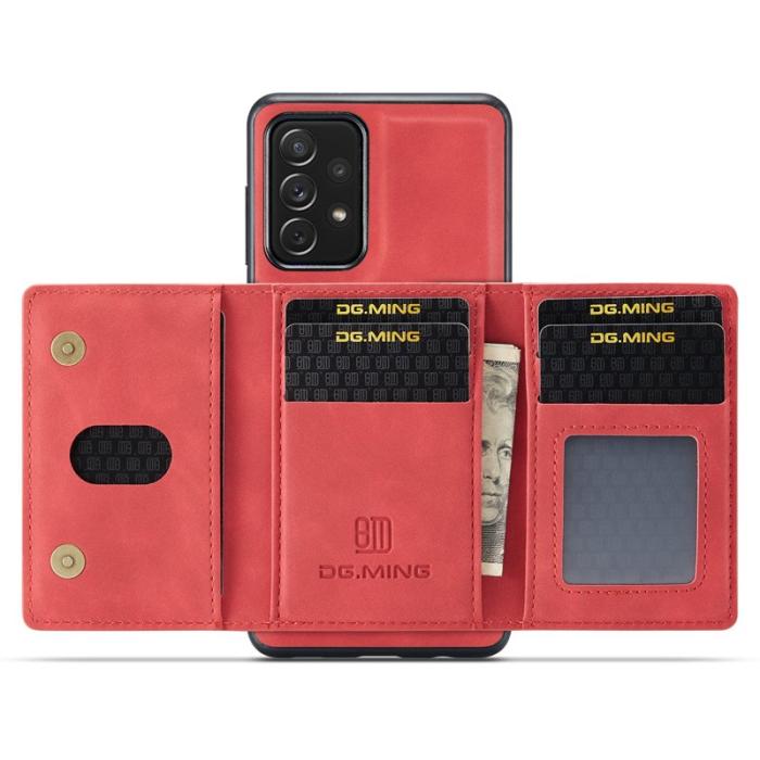 DG.MING - DG.MING M2 Series 2 in 1 Fodral för Samsung Galaxy A33 5G - Röd