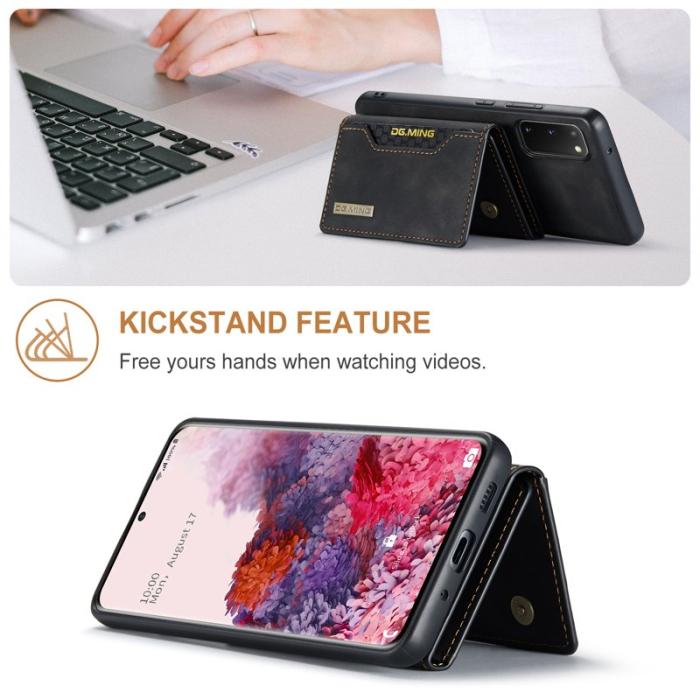 DG.MING - DG.MING M2 Series 2-in-1 Fodral för Samsung Galaxy S20 - Svart