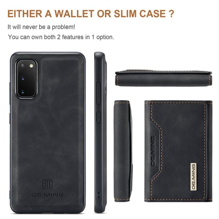 DG.MING - DG.MING M2 Series 2-in-1 Fodral för Samsung Galaxy S20 - Svart