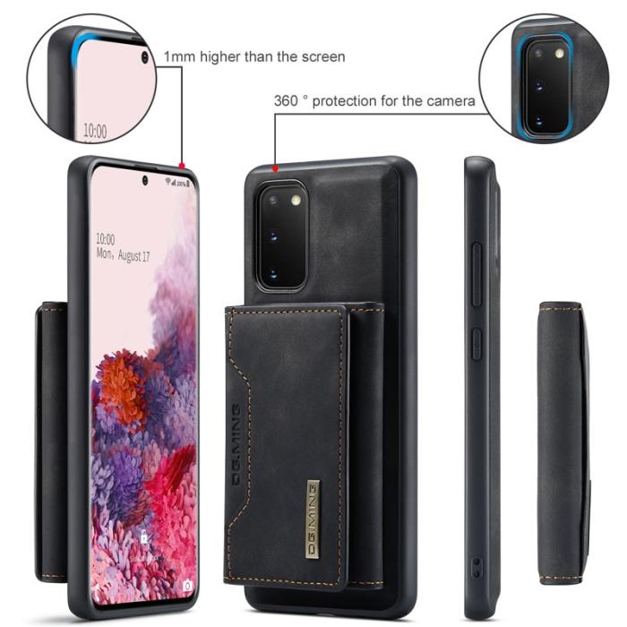 DG.MING - DG.MING M2 Series 2-in-1 Fodral för Samsung Galaxy S20 - Svart