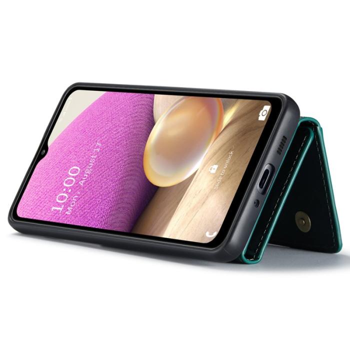 DG.MING - DG.MING M2 Series 2 in 1 Stöttåligt Fodral Samsung Galaxy A33 5G Grön