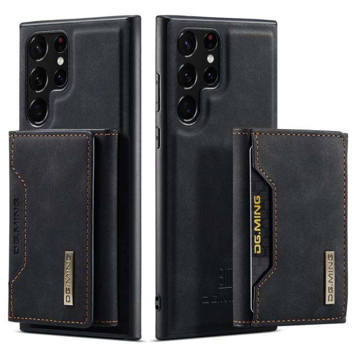 DG.MING - DG.MING M2 Series 2-in-1 Wallet Fodral Samsung Galaxy S22 Ultra - Svart