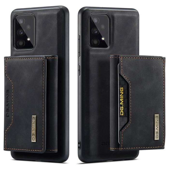 DG.MING - DG.MING M2 Series 2-in-1 Wallet Skal för Samsung Galaxy A53 5G - Svart