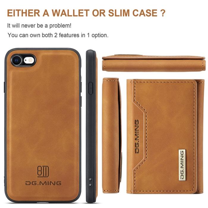 DG.MING - DG.MING M2 Series Fodral för iPhone 7/8/SE 2020/2022 - Brun