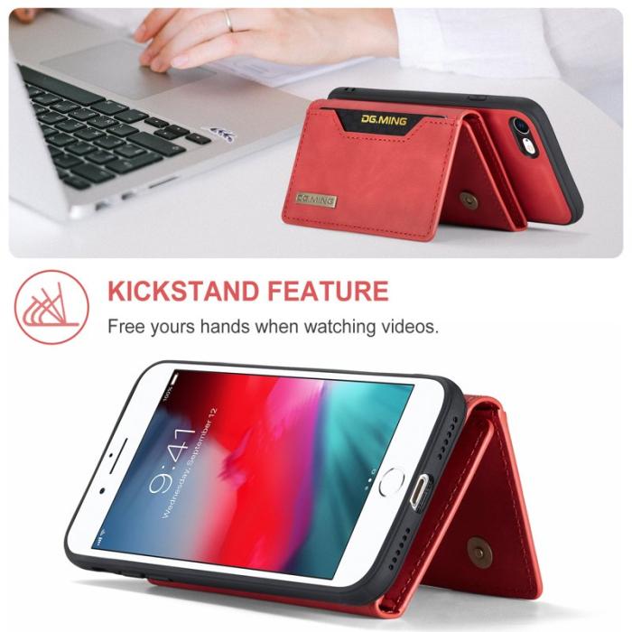 DG.MING - DG.MING M2 Series Fodral för iPhone 7/8/SE 2020/2022 - Röd