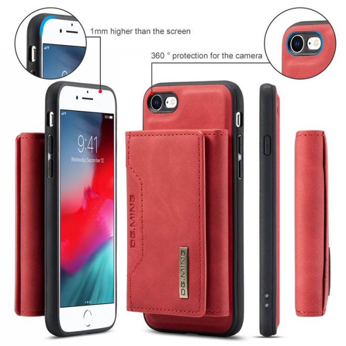 DG.MING - DG.MING M2 Series Fodral för iPhone 7/8/SE 2020/2022 - Röd