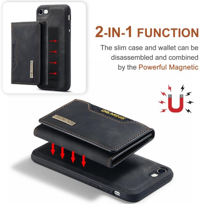 DG.MING - DG.MING M2 Series Fodral för iPhone 7/8/SE 2020/2022 - Svart