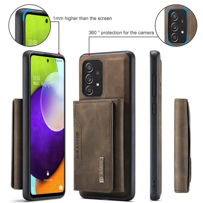 DG.MING - DG.MING M2 Series Fodral för Samsung Galaxy A52s 5G - Kaffe