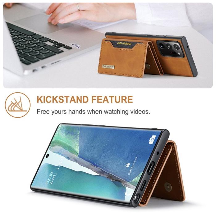 DG.MING - DG.MING M2 Series Fodral för Samsung Galaxy Note20 Ultra - Brun