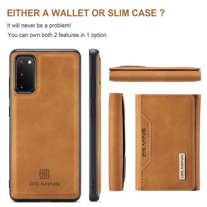 DG.MING - DG.MING M2 Series Fodral för Samsung Galaxy S20 5G - Brun