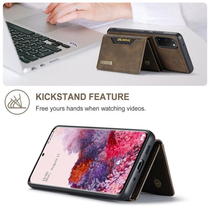 DG.MING - DG.MING M2 Series Fodral för Samsung Galaxy S20 5G - Coffee