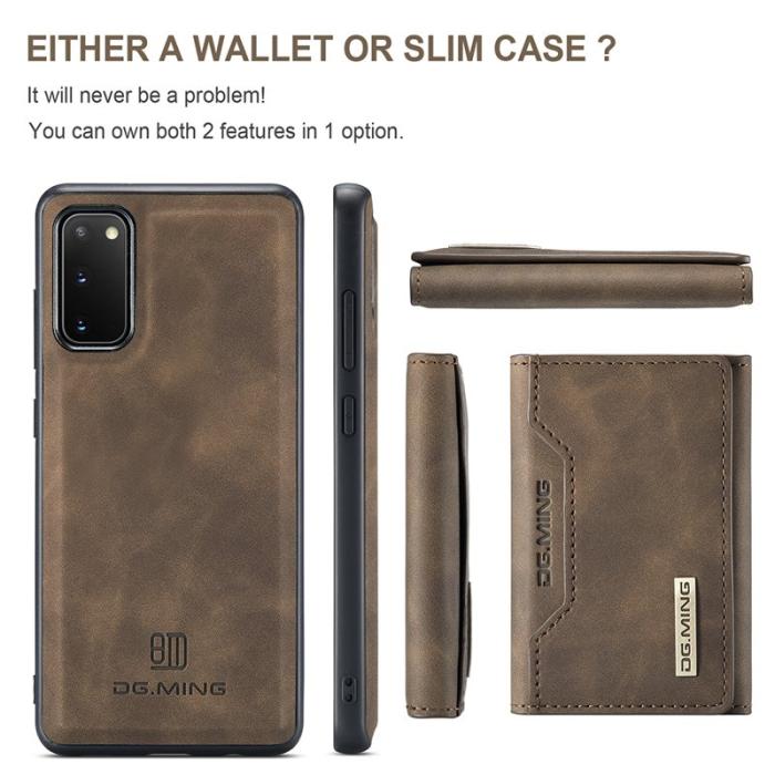 DG.MING - DG.MING M2 Series Fodral för Samsung Galaxy S20 5G - Coffee