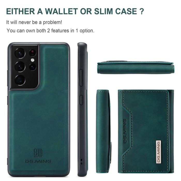 DG.MING - DG.MING M2 Series Fodral för Samsung Galaxy S21 Ultra 5G - Grön