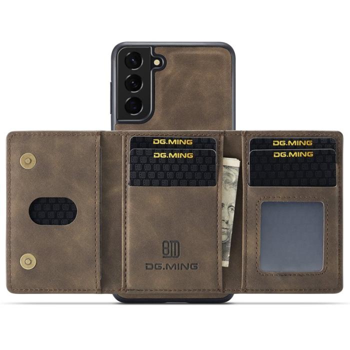 DG.MING - DG.MING M2 Series Fodral för Samsung Galaxy S22+ 5G - Kaffe