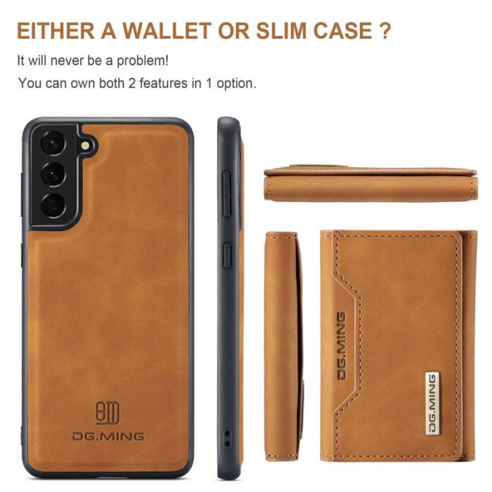 DG.MING - DG.MING M2 Series Fodral för Samsung Galaxy S23+ Läder Brun