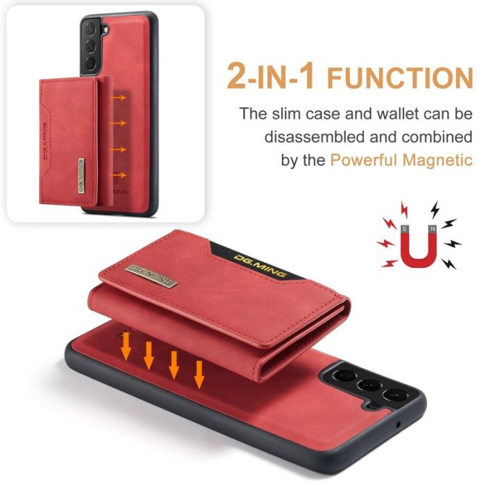 DG.MING - DG.MING M2 Series Fodral för Samsung Galaxy S23+ Röd