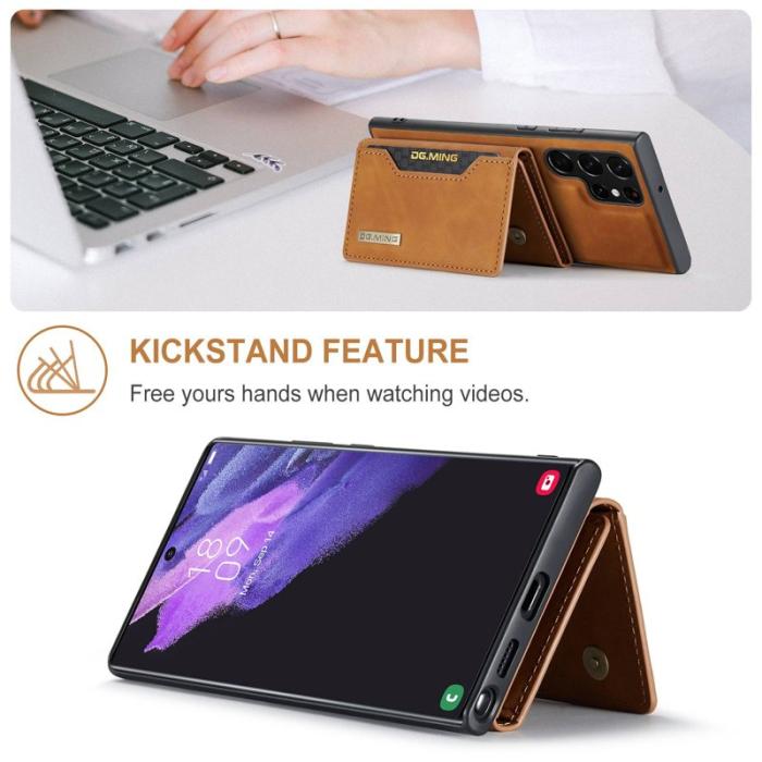 DG.MING - DG.MING M2 Series Fodral för Samsung Galaxy S23 Ultra - Brun
