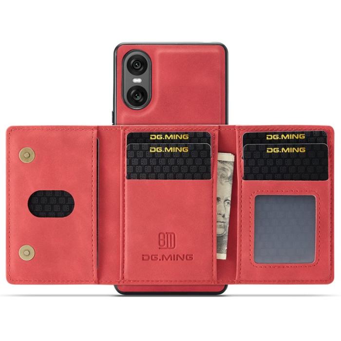 DG.MING - DG.MING M2 Series Fodral för Sony Xperia 10 VI - Röd