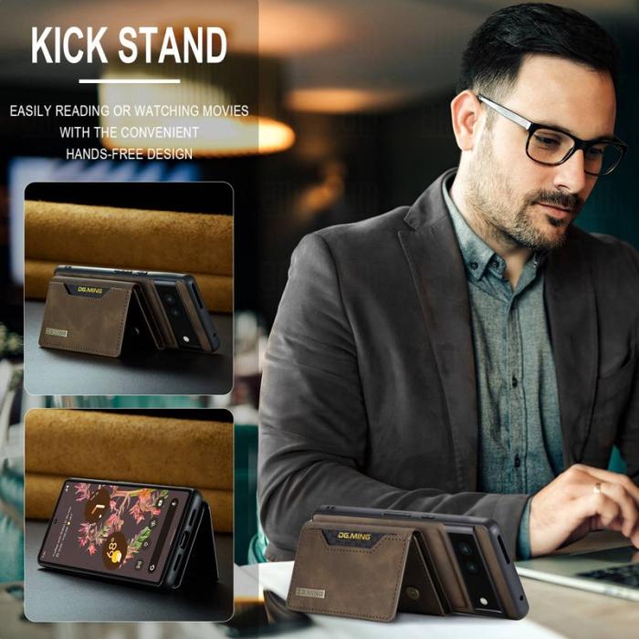 DG.MING - DG.MING M2 Series Google Pixel 7 5G Fodral Kaffe