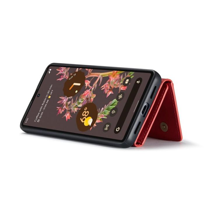 DG.MING - DG.MING M2 Series Google Pixel 7 5G Skal med Fodral - Röd