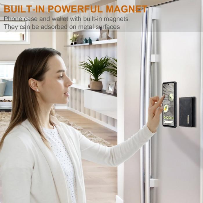 DG.MING - DG.MING M2 Series Google Pixel 7a Fodral med Ställ - Svart