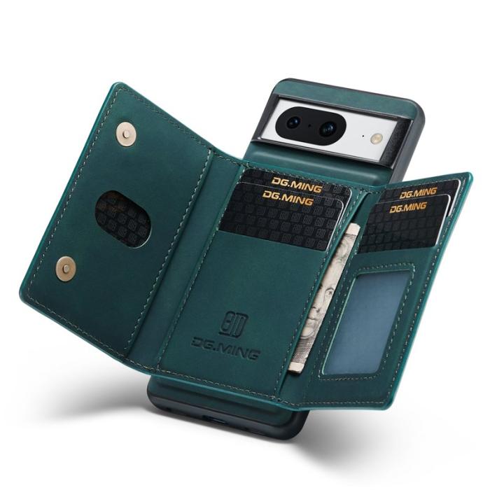 DG.MING - DG.MING M2 Series Google Pixel 8 Fodral Läder Grön