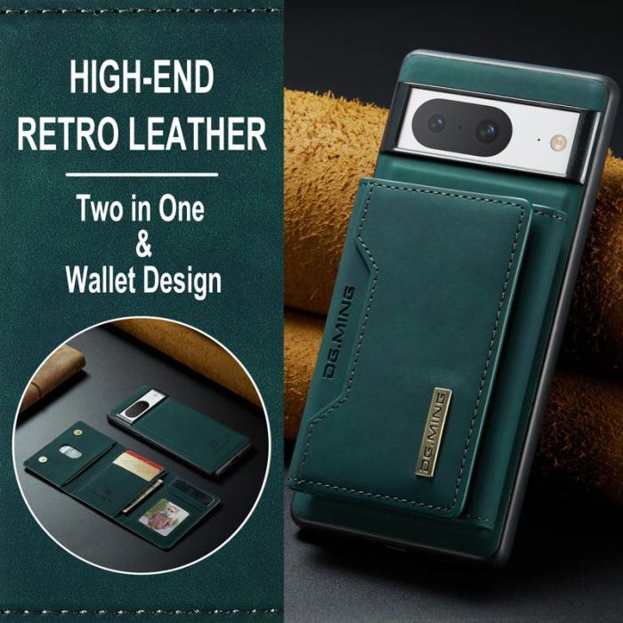 DG.MING - DG.MING M2 Series Google Pixel 8 Fodral Läder Grön