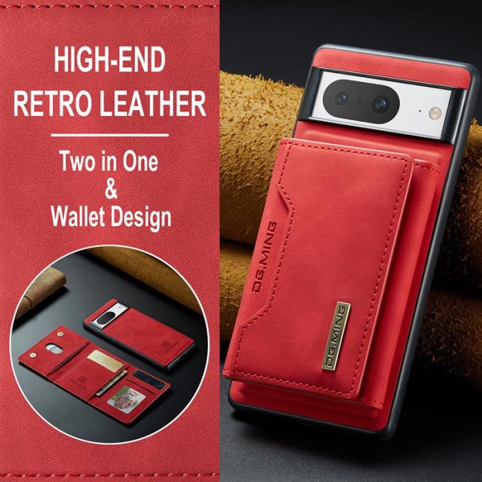 DG.MING - DG.MING M2 Series Google Pixel 8 Fodral Magnetisk Röd