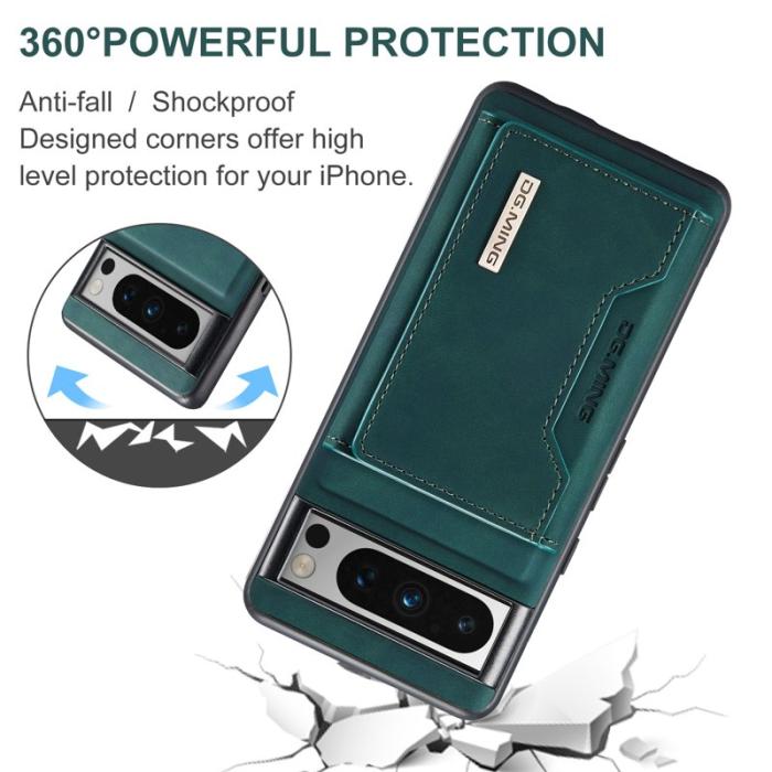 DG.MING - DG.MING M2 Series Google Pixel 8 Pro Fodral Läder Grön