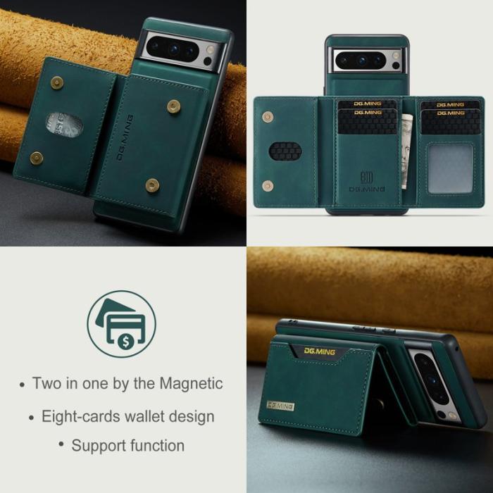 DG.MING - DG.MING M2 Series Google Pixel 8 Pro Fodral Läder Grön