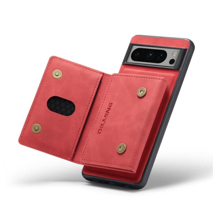 DG.MING - DG.MING M2 Series Google Pixel 8 Pro Fodral Läder Röd