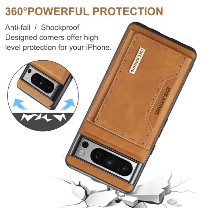 DG.MING - DG.MING M2 Series Google Pixel 8 Pro Fodral Läderbrun