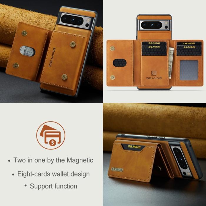 DG.MING - DG.MING M2 Series Google Pixel 8 Pro Fodral Läderbrun