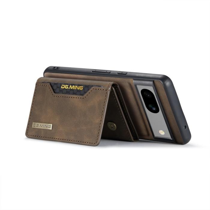 DG.MING - DG.MING M2 Series Google Pixel 8a Skal Detachable Wallet Kaffe