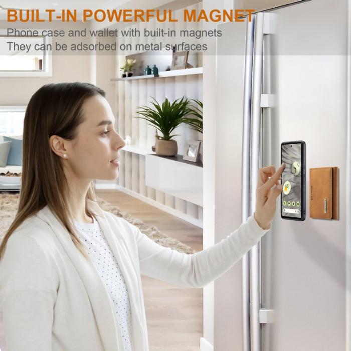 DG.MING - DG.MING M2 Series Google Pixel 8a Skal Läder Brun